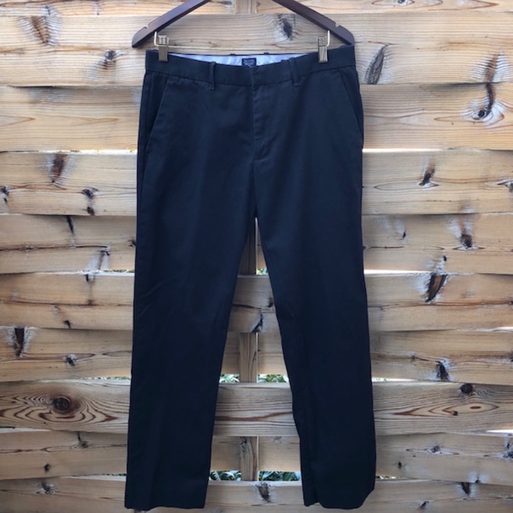 Gap Tailored Black Khakis.